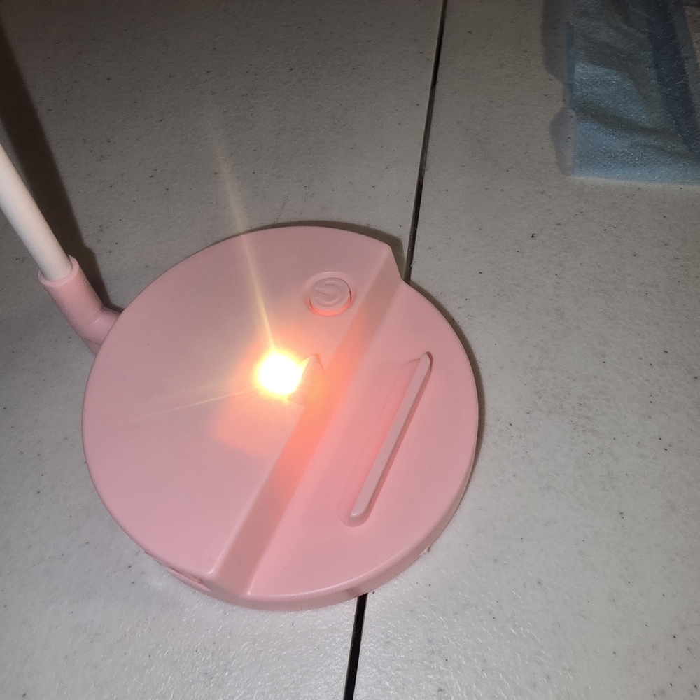 Pink LED Desk Lamp - Picture 7 of 7
